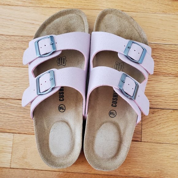 Cushionaire Shoes Cushionaire Lane Pink Womens Buckle Sandals Size